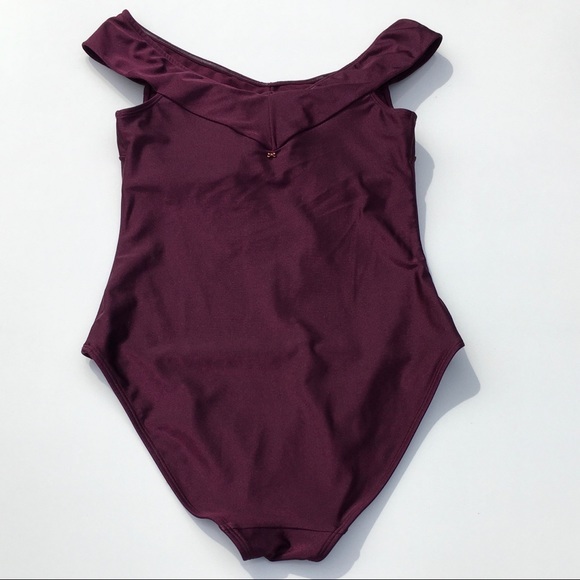 Ted Baker London Off-Shoulder One-Piece Swimsuit - Picture 4 of 15